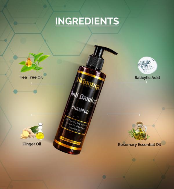 ANTI-DANDRUFF SHAMPOO BY SKINOTICA COSMCEUTICALS